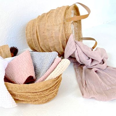 Decorative objects - Slow Home - 100% natural handmade baskets - &ATELIER COSTÀ