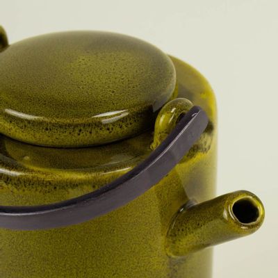 Accessoires thé et café - Théière Hoa Bien avec anse en laiton noir - L INDOCHINEUR X RIVÊT