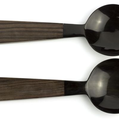Kitchen utensils - Large horn salad servers - L INDOCHINEUR X RIVÊT