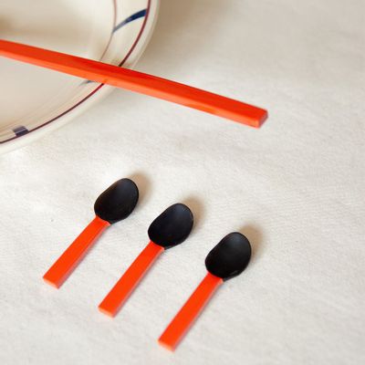 Couverts & ustensiles de cuisine - Set de cuillères à sel  Bourgeon (par 6) - L INDOCHINEUR X RIVÊT