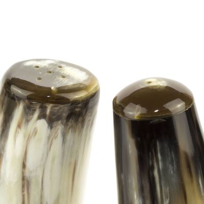 Kitchen utensils - Horn salt and pepper shakers - L INDOCHINEUR X RIVÊT