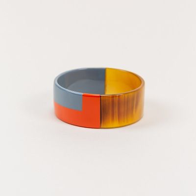 Jewelry - Buffalo hoof and two-tone lacquer bracelet - L INDOCHINEUR X RIVÊT