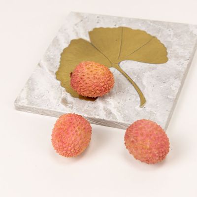 Decorative objects - Set of 2 square Ginkgo coasters in natural stone - L INDOCHINEUR X RIVÊT