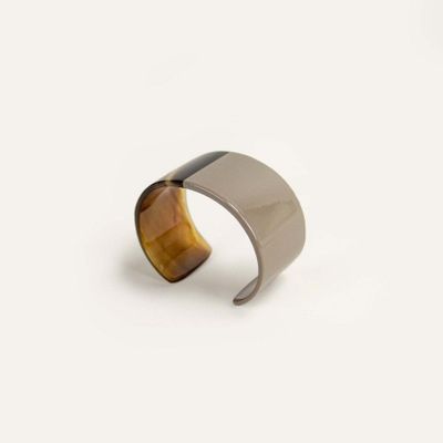 Bijoux - Manchette fine en sabot et laque - L INDOCHINEUR X RIVÊT