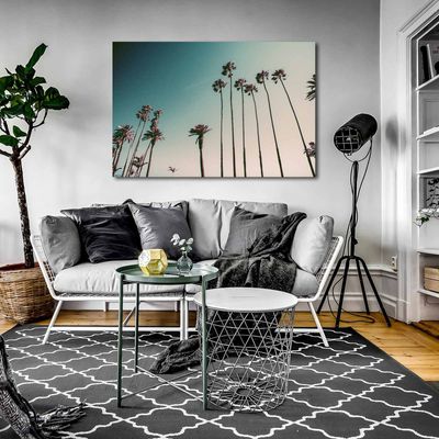 Art photos - Palm Trees - Limited Edition Photo Print laminated under Diasec® Museum Quality - LUDO CAZEBA - LIMITED PHOTOGRAPHY EDITIONS