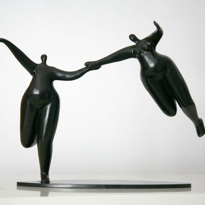 Sculptures, statuettes et miniatures - Œuvres en bronze : Collection "Histoire de vie". - LAURENCE DREANO
