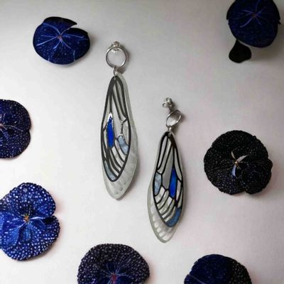 Bijoux - Boucles d’oreilles Dragonfly petit modèle - MARIE FLAMBARD