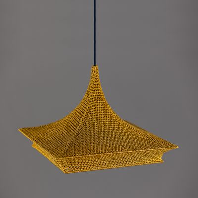 Ceiling lights - NARA suspension lamp in cotton yarn - ELMO