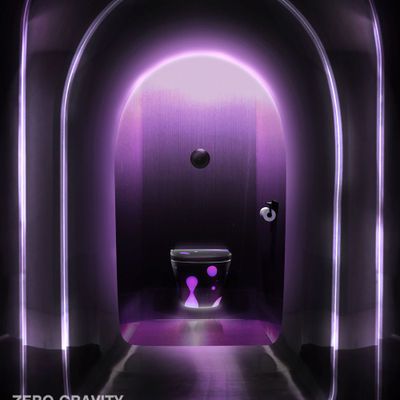 Decorative objects - zerogravity purple - PAST WORKS