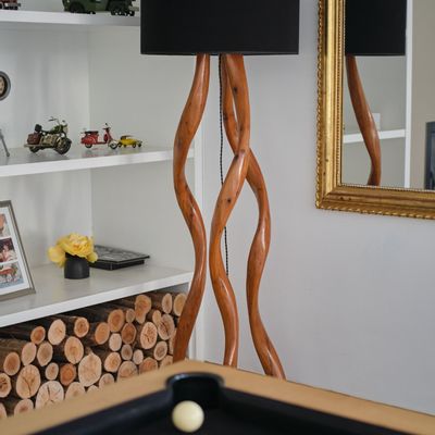 Floor lamps - INAN - Wooden floor lamp - CALLITRIS