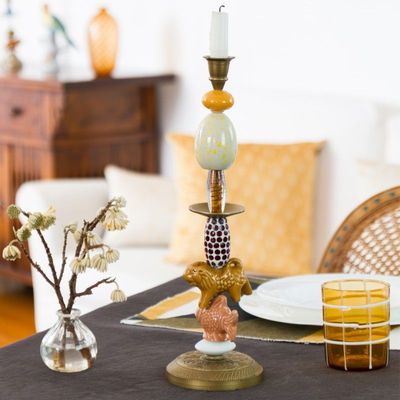 Design objects - Artisan-crafted candlesticks - The King - MIHO UNEXPECTED THINGS