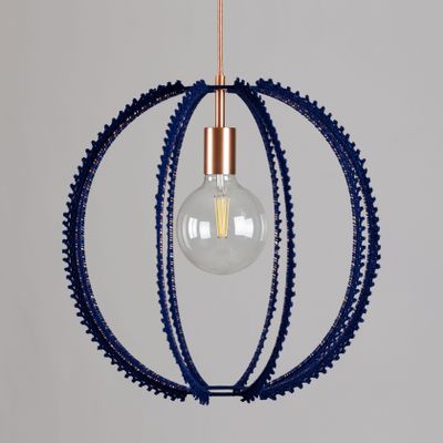 Ceiling lights - MOHER suspension lamp in cotton yarn - ELMO