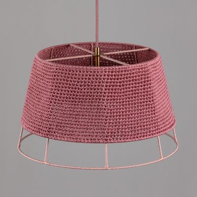 Ceiling lights - YORK suspension lamp in cotton yarn - ELMO
