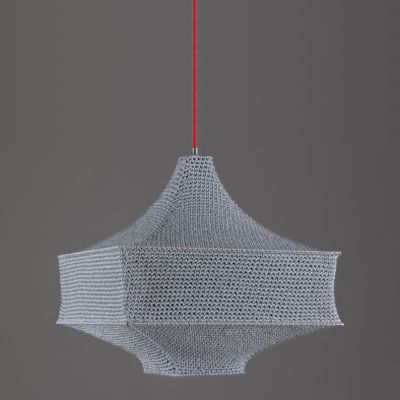 Ceiling lights - MALMO suspension lamp in cotton yarn - ELMO