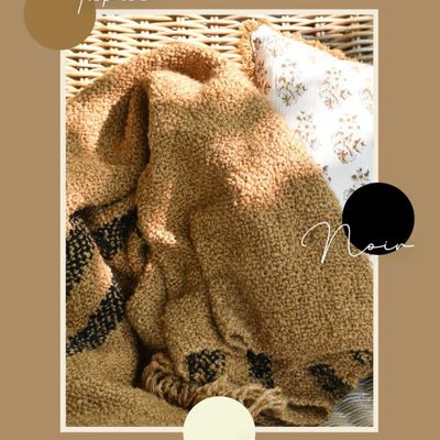 Throw blankets - Aspen recycled blanket (bestseller) - LA MAISON DE LILO