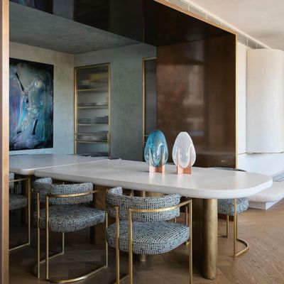 Chairs for hospitalities & contracts - Julius Small Chair in Light Bronze Structure - DUISTT