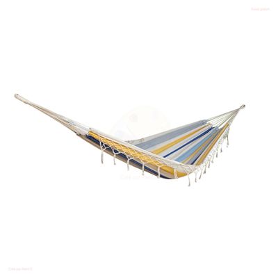 Tissus d'extérieur - Hammock with fringes for 2 person - CALOOGAN