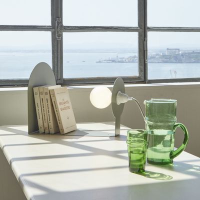 Lampe de table HELIA - blanche - Objets design - GLASS VARIATIONS