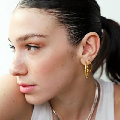Jewelry - Tube Earrings and Rings - BORD DE L'EAU
