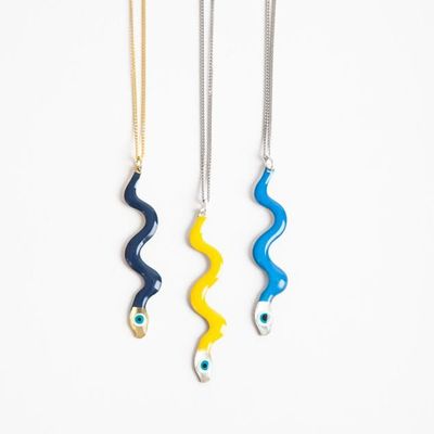 Bijoux - Décoration murale et bijoux en forme de serpent - BORD DE L'EAU