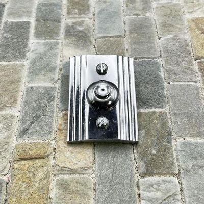 Decorative objects - Iribe chrome doorbell - LA FÉE SONNETTE