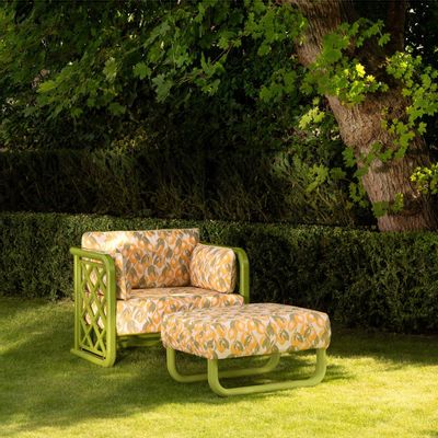 Lawn armchairs - Fauteuil large French Garden - réf. 214 - MOISSONNIER