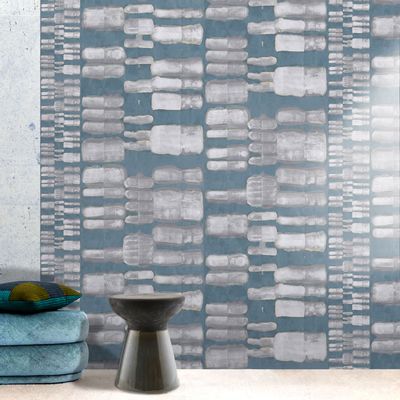 Other wall decoration - NIKARI Wallpaper - Roll 70 cm - LAUR MEYRIEUX COLLECTION