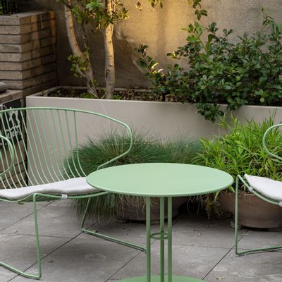 Lawn tables - PARADISO low round table H50 - ISIMAR