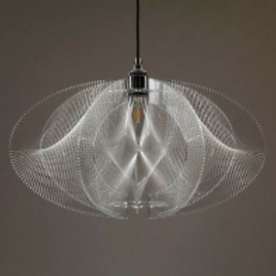 Objets design - AINAVA L plexiglass transparent - VASSARA LAMPS