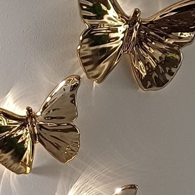 Decorative objects - BUTTERFLY - FUORILUOGO CHROME DESIGN