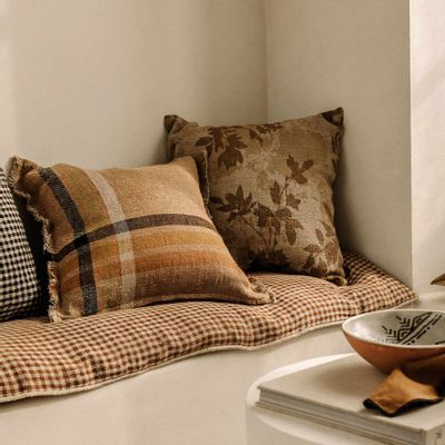 Fabric cushions - VIENNA cushion and comforter - HAOMY / HARMONY TEXTILES