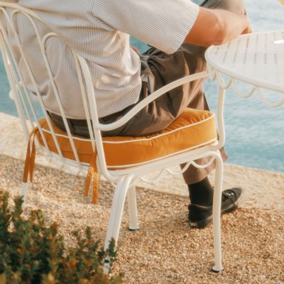 Lawn chairs - THE AL FRESCO DINING CHAIR - BUSINESS & PLEASURE CO.