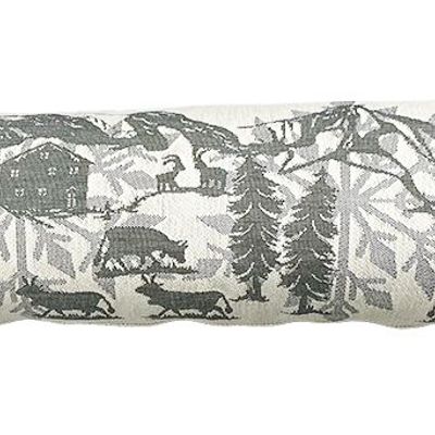 Fabric cushions - Winter Woven Door Bottom Cushion Cover - ART DE LYS