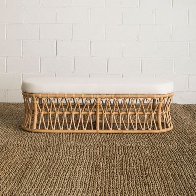 Bancs - Banc en Rotin KNOTS - MAHE HOMEWARE