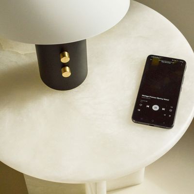 Speakers and radios - PICCOLO - Smart table lamp - with speaker - JAUNE FABRIQUE
