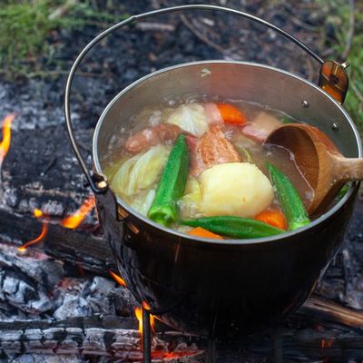 Outdoor decorative accessories - Pot en chêne cuivré Fireside. - FIRESIDE