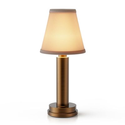 Lampes sans fil  - LAMPE DE TABLE VICTORIA BRONZE - NEOZ FRANCE