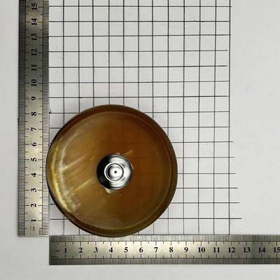 Sonnettes - Sonnette Corne de Zébu Bouton Laiton - LA FÉE SONNETTE