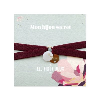 Bijoux - Bracelet Bijou Secret “Amie” ! - LES MOTS DOUX