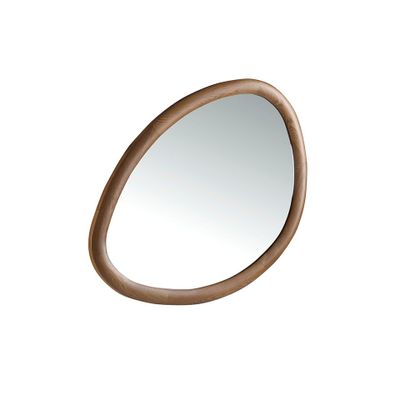 Mirrors - Organic walnut wall mirror - ANGEL CERDÁ