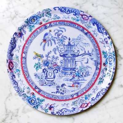 Outdoor decorative accessories - PAGODE SERVING TRAY - PARADISIO IMAGINARIUM