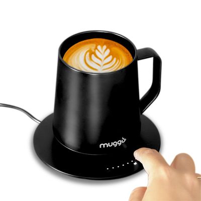 Office sets - Muggo Power Mug - Stylish Heated Cup Keeps Coffee Tea Temperature - OUI SMART