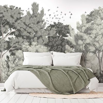 Wallpaper - Wallpaper - HARDWOOD - LGD01 DECOR MURAL SUR MESURE