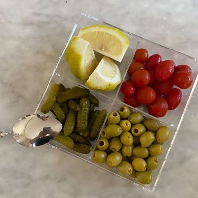 Decorative objects - Plexiglass compartment box - OPALESCENCE