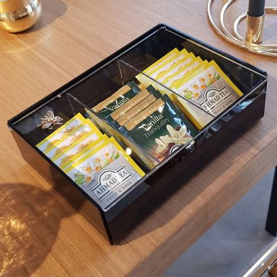 Decorative objects - Plexiglass tea box - herbal tea - OPALESCENCE