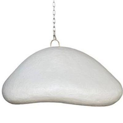 Ceiling lights - ''NUVOLA'' HANGING GRC LAMP - PURE YELLOW