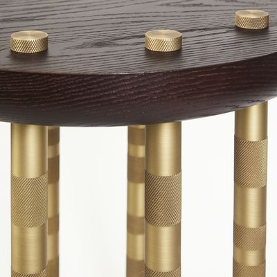 Game tables - Ipanema Brass Side Table - DUISTT