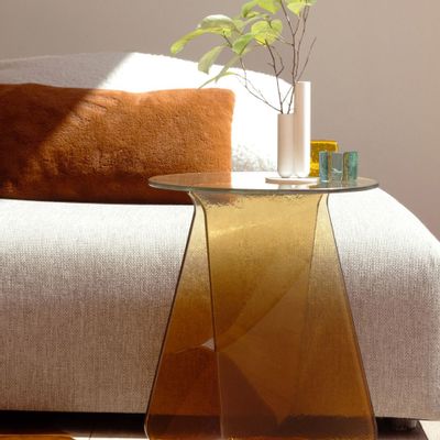 Decorative objects - Table ronde en verre - MADEMOISELLE JO
