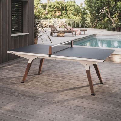 Card tables - Origin Outdoor Medium ping-pong table - White - CORNILLEAU