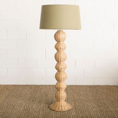 Objets de décoration - Lampadaire en rotin ZIGGI - MAHE HOMEWARE